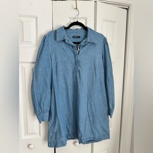 Blue Denim Long Sleeve Shirt